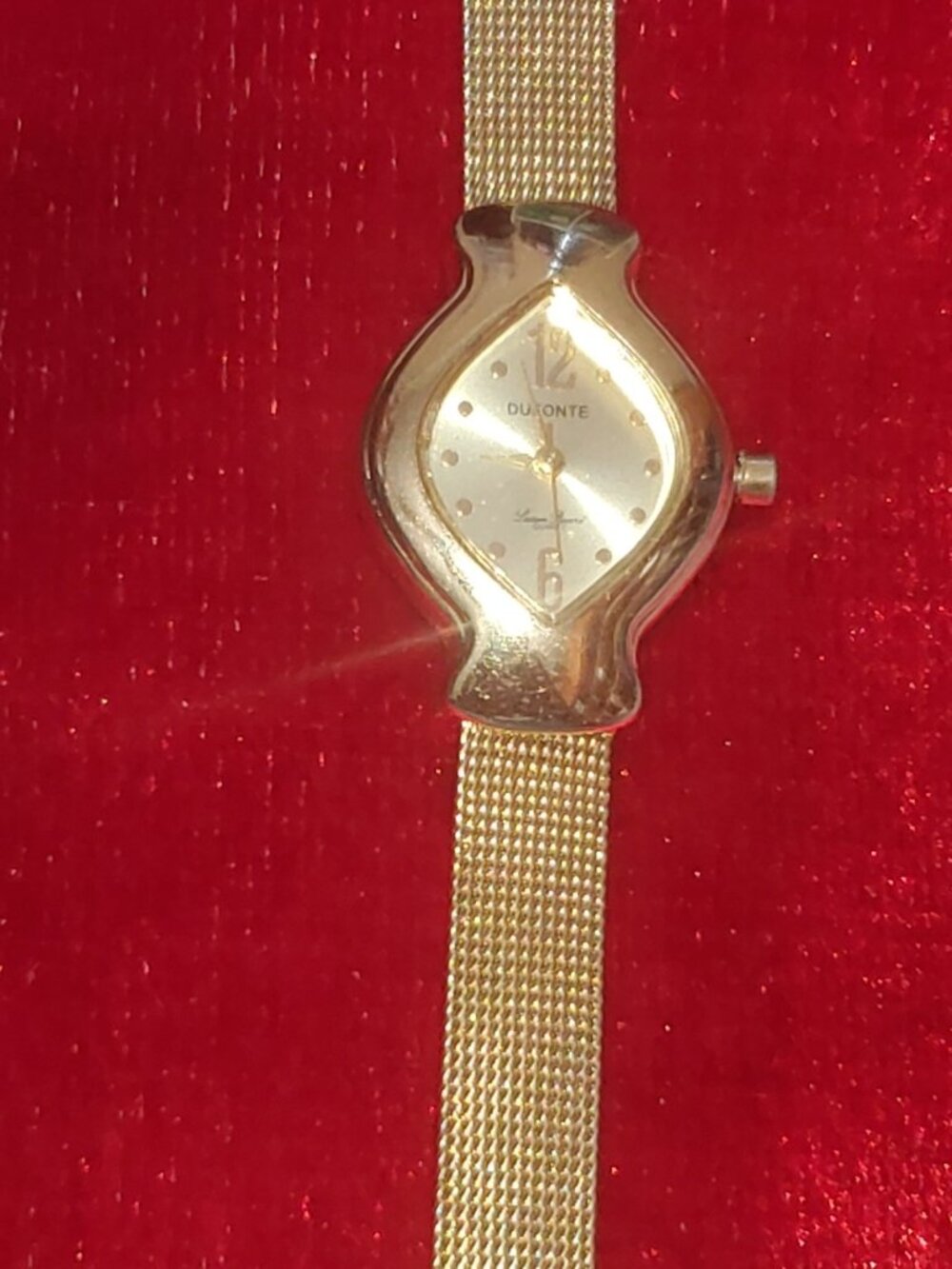 Vintage DUFONTE by Lucien Piccard Ladies Dress Watch, 73027YL